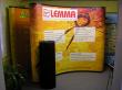 Pop-up přenosná prezentační stěna pro firmu Lemma
