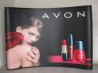 Pop-up přenosná prezentační stěna pro firmu Avon